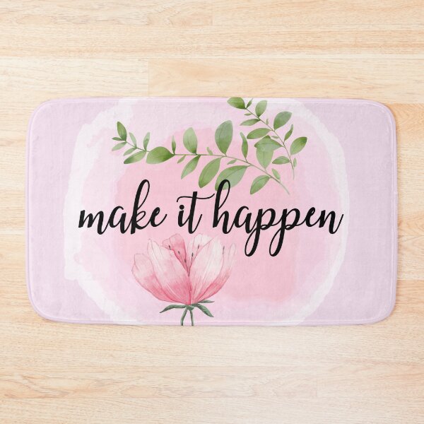Item preview, Make it happen- inspiration quote designed and sold by BronikowskiART.