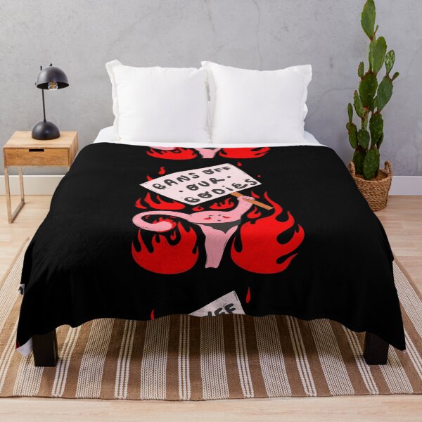 Item preview, bans off our bodies womens rights angry uterus designed and sold by Gossip Rag.