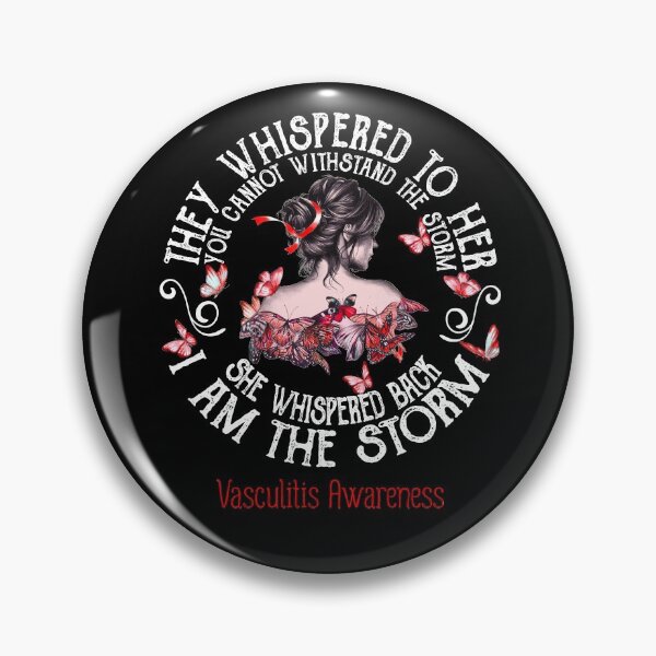 Item preview, Women Vasculitis Warrior I Am The Storm designed and sold by Grooffos.