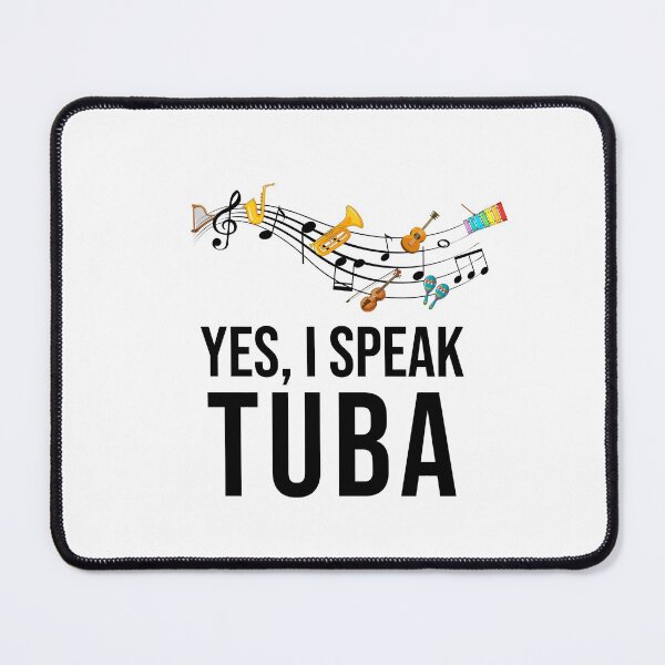 Item preview, funny Tuba Player Gift, yes I speak tuba Birthday Gifts Tubaist Funny Musician  Band Gift  Funny Rude Offensive saying, designed and sold by joygift369.