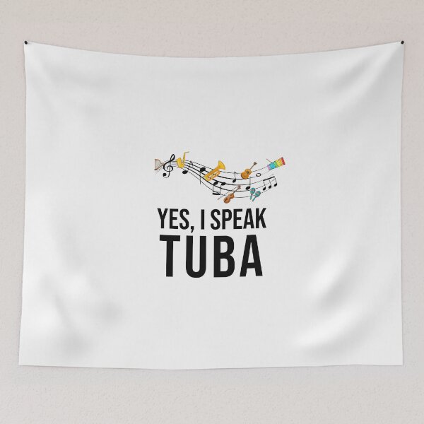 Item preview, funny Tuba Player Gift, yes I speak tuba Birthday Gifts Tubaist Funny Musician  Band Gift  Funny Rude Offensive saying, designed and sold by joygift369.