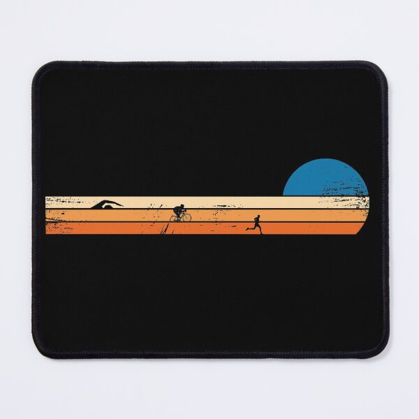 Item preview, Triathlon - swim, bike, run - retro sunset designed and sold by Pau Baz.