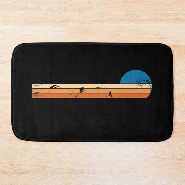 Item preview, Triathlon - swim, bike, run - retro sunset  designed and sold by Pau Baz.