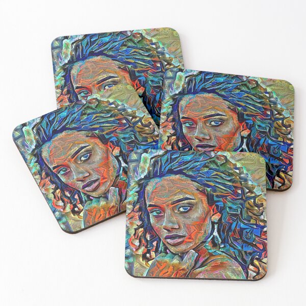 Item preview, Contemporary Portrait Of A Girl designed and sold by Artificial-Arts.