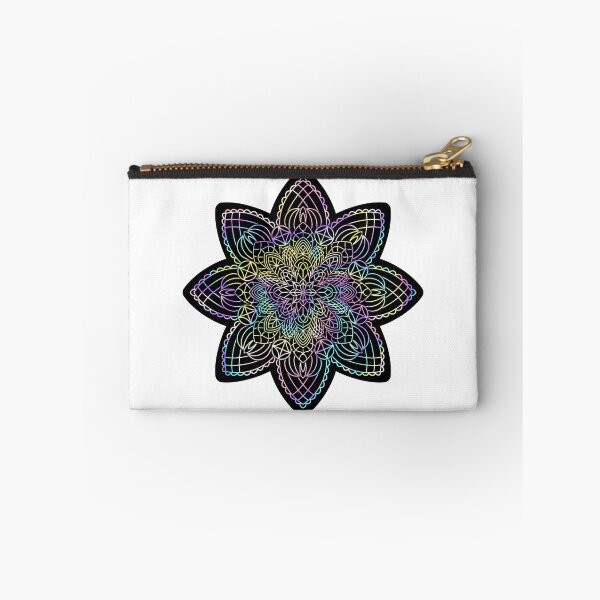 Item preview, Iridesent Mandala on Black  designed and sold by For Art Sake.