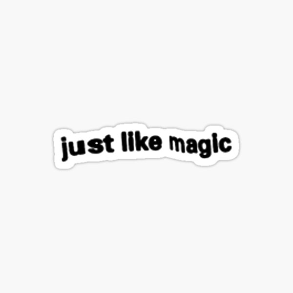 Vista previa del artículo con la obra «como por arte de magia», diseñado y vendido por jax0n.