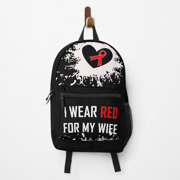 Item preview, I Wear Red For MY Wife (Heart Disease Awareness) designed and sold by SE-design-.