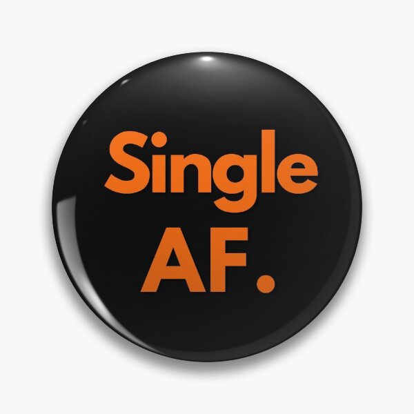 Artikelvorschau, Einzelner AF-orangefarbener Text sarkastischer grober Humor Valentinstag-Design für einzelne Person entworfen und verkauft von LGbubble.