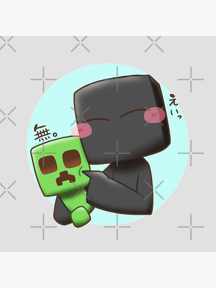 Creeper vs enderman  Minecraft real life, Minecraft art