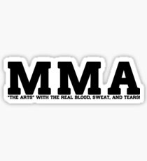 MMA Sticker