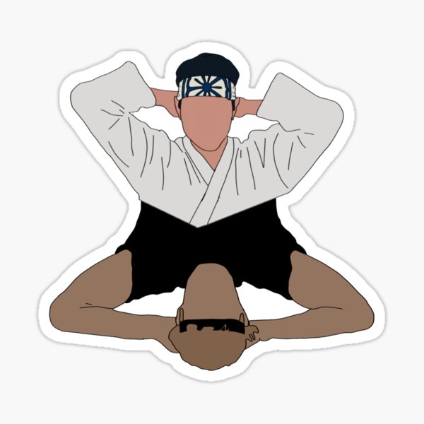 Aperçu de l'œuvre Johnny Lawrence contre Daniel LaRusso créée et vendue par Reecethebeast.