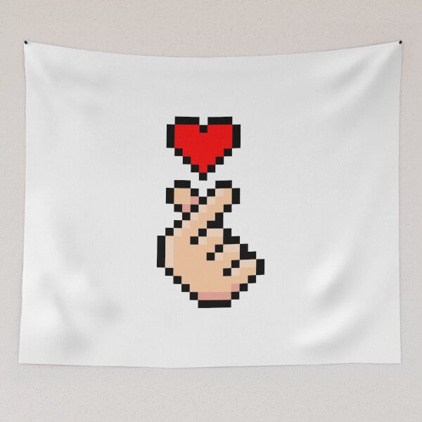 Item preview, Finger Heart - Sign of Love - Very Asian designed and sold by DesignByLeo.