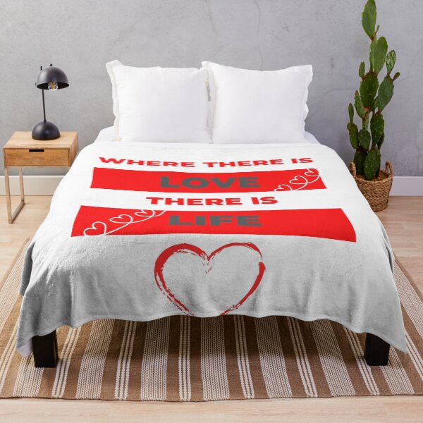 Item preview, Where there is love there is life designed and sold by egyptiano.
