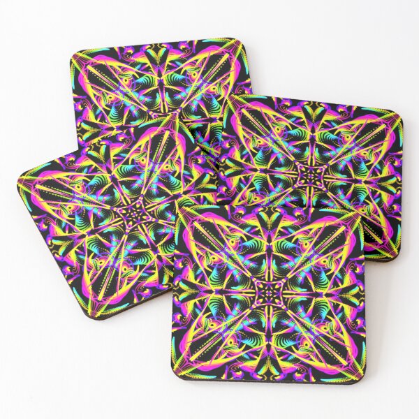 Item preview, Neon Bug Mandala designed and sold by Ariel Guevara.