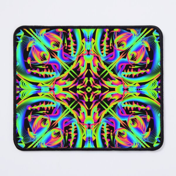 Item preview, Neon Aardvark abstract art  designed and sold by Ariel Guevara.