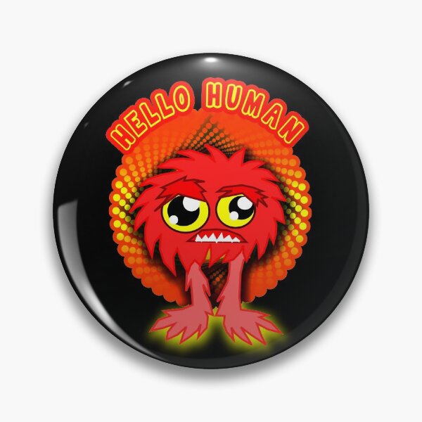 Item preview, hello human, monster designed and sold by ESAMSTORE.
