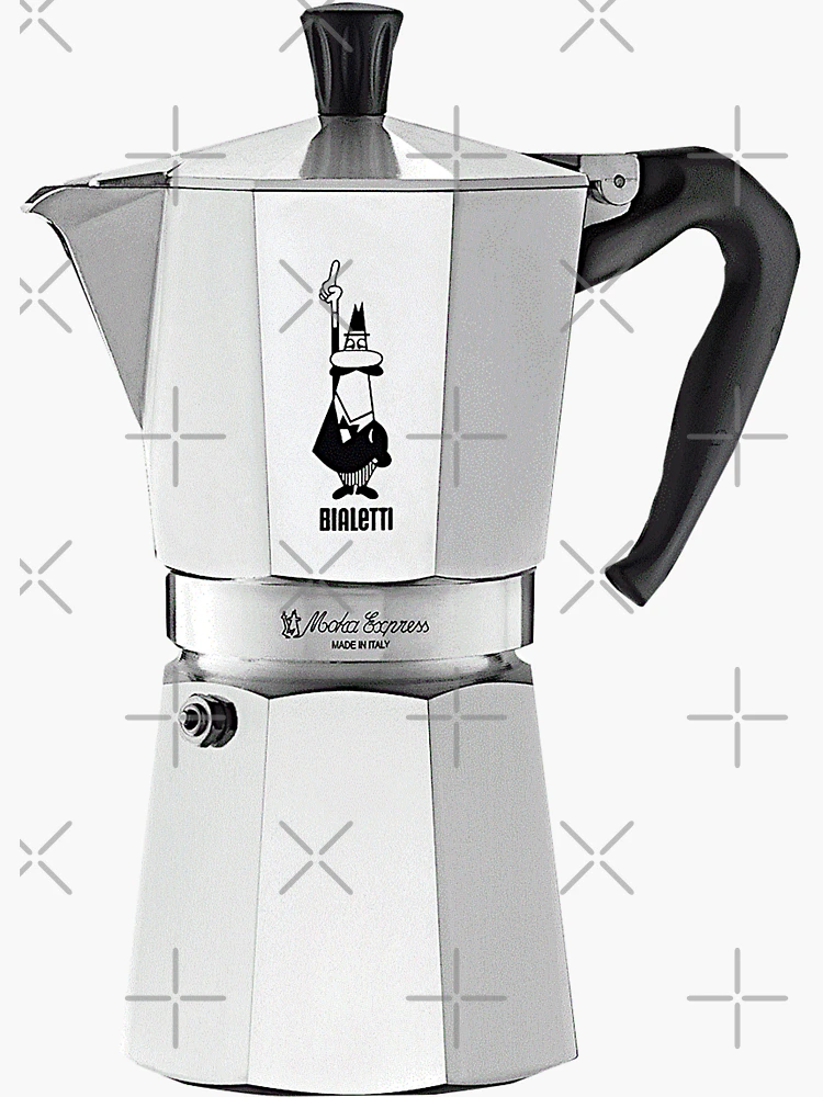 Cuban Coffee Maker Sticker for Sale by Nicmart