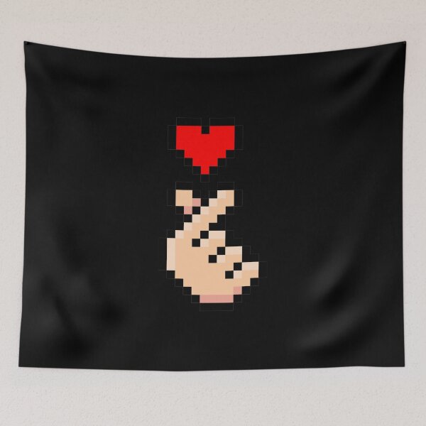 Item preview, Finger Heart - Sign of Love  designed and sold by DesignByLeo.