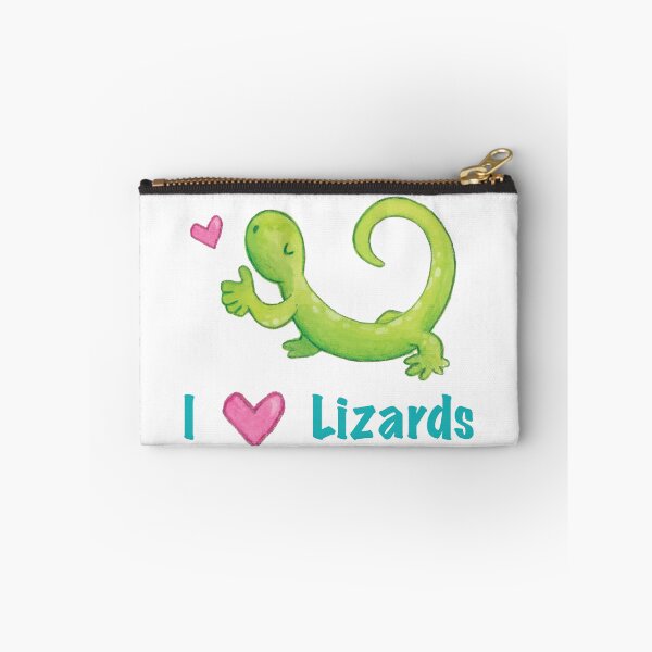 Item preview, I Heart Love Lizards Blowing Kiss - Lizard Blowing Kisses & Hearts designed and sold by gtgbrown.