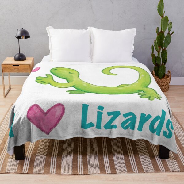 Item preview, I Heart Love Lizards Blowing Kiss - Lizard Blowing Kisses & Hearts designed and sold by gtgbrown.