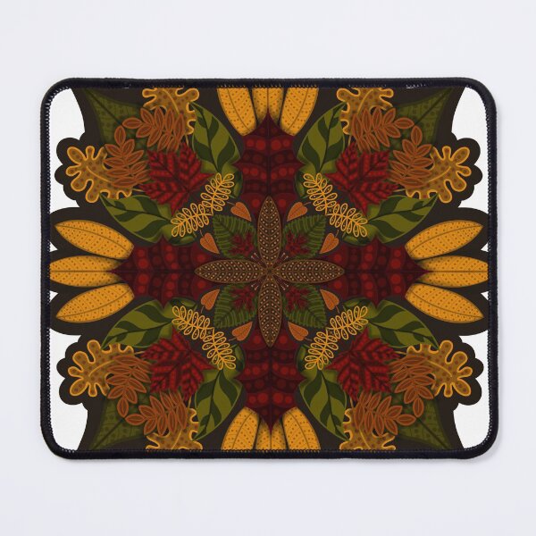 Item preview, Fall Leaves Mandala designed and sold by For Art Sake.