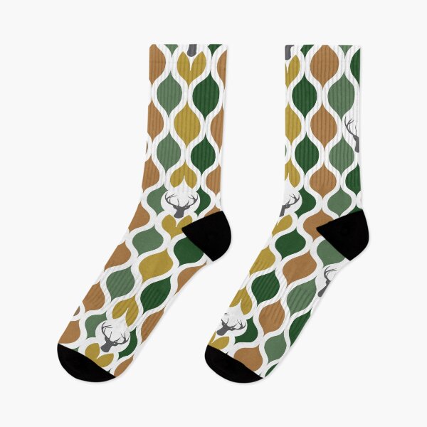 Item preview, Deer Head Camo Repeating Pattern designed and sold by CJAura by Claire Jane Johnson.