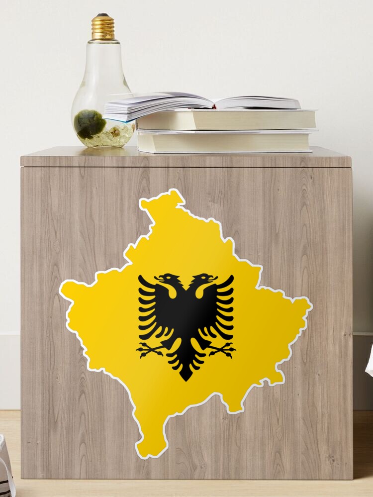 Albania heart of Kosovo Sticker for Sale by Medauros