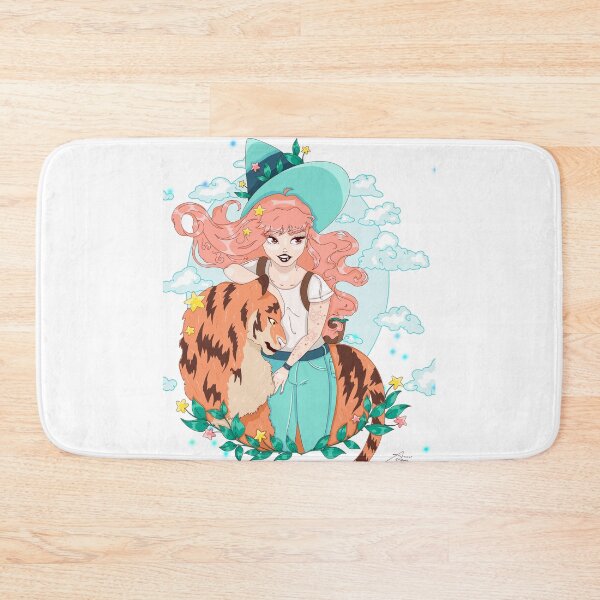 Item preview, Girl and tiger (illustration) designed and sold by XoXy24.