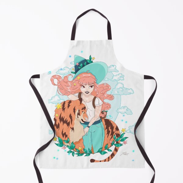 Item preview, Girl and tiger (illustration) designed and sold by XoXy24.