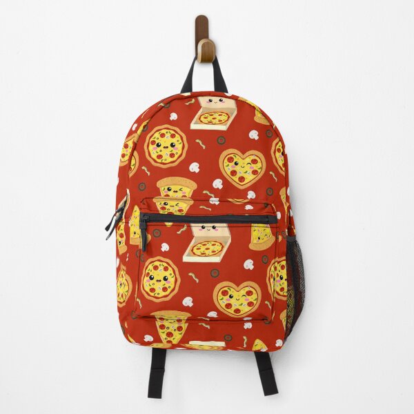 Item preview, Kawaii Pizza Seamless Pattern designed and sold by JDWCreations.