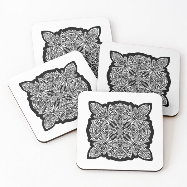 Artikelvorschau, Orca-Wal-inspiriertes Mandala entworfen und verkauft von For Art Sake.