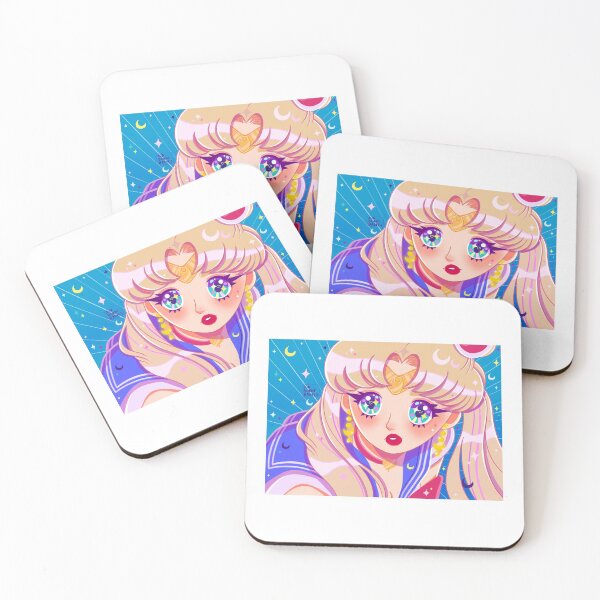 Item preview, 90s sailor moon cute anime colorful illustration designed and sold by sunburntbagels.