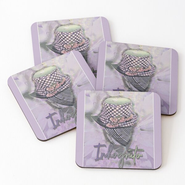 Item preview, INKOGNITO - Woman with hat photo edit with lettering designed and sold by kikidu21.