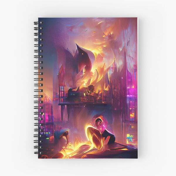 Aperçu de l'œuvre Cyber fire câlin - Épique créée et vendue par Me3dm.
