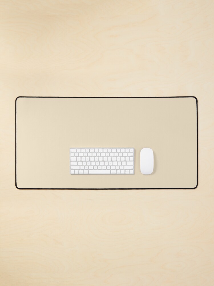 beige mouse pad