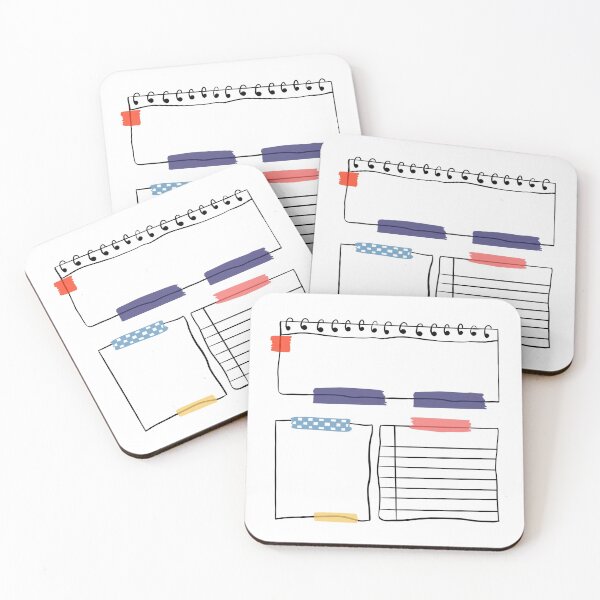 Item preview, cute notepad illustration designed and sold by sunburntbagels.