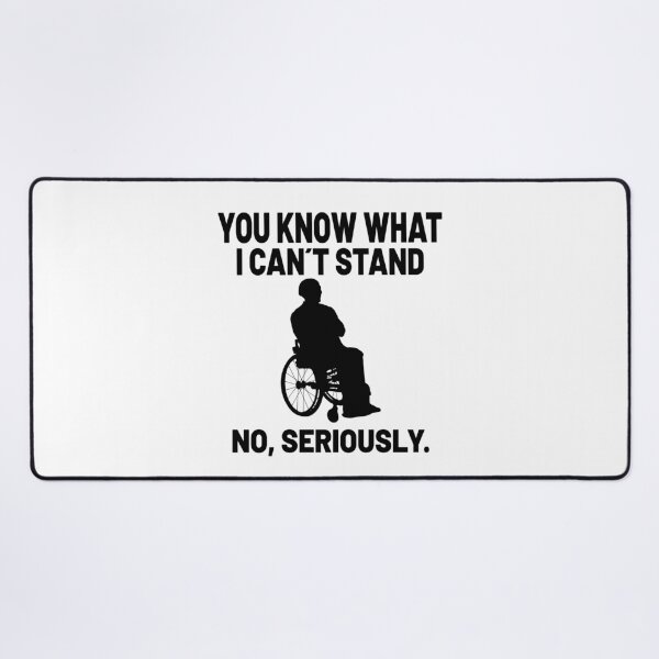 Item preview, funny Wheelchair Handicapped Amputation gift designed and sold by AndreasMei.