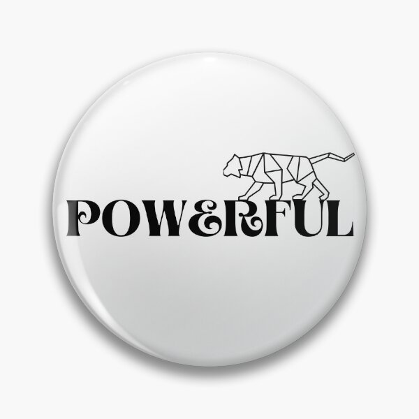 Item preview, POWERFUL Tiger designed and sold by PrintCutScore.