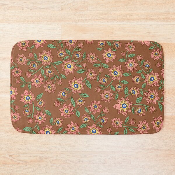 Item preview, Evil Eye Floral in Brown designed and sold by MissJades.