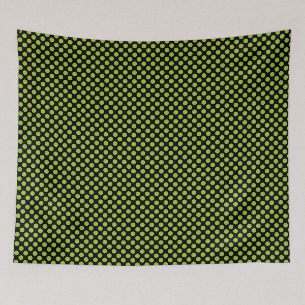 Item preview, Black and Lime Polka Dots designed and sold by SaraValor.