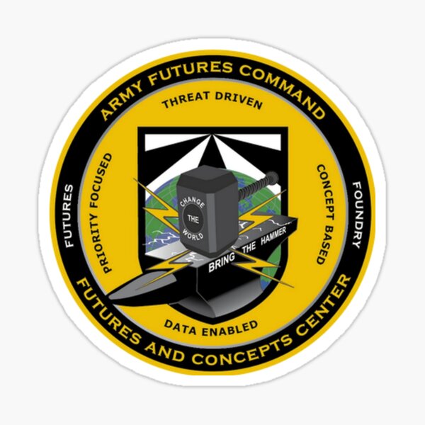 Artikel-Vorschau von Logo des Army Futures and Concepts Center, designt und verkauft von Nikki SpaceStuffPlus.