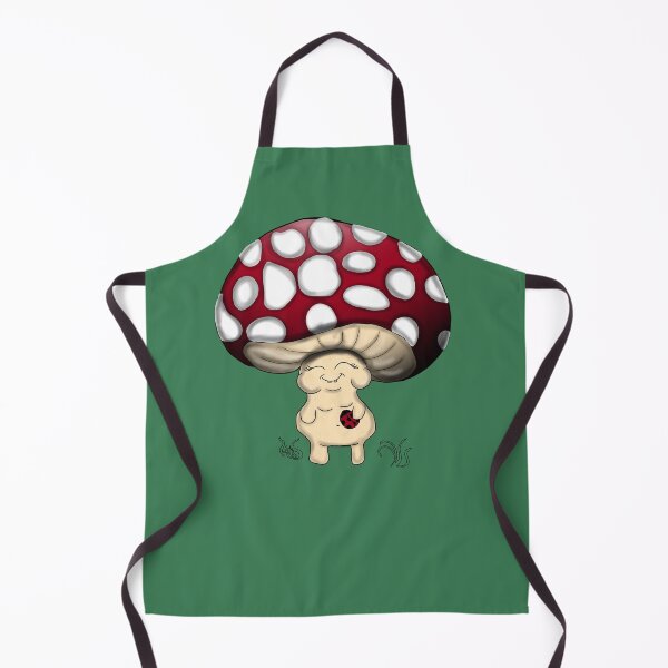 Item preview, Happy mushroom person with ladybug designed and sold by DemonicGloom.