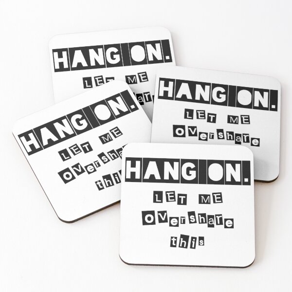 Item preview, Hang on let me  overshare this,Overthink,let me overthink this,hang on let me overthink this,worry,anxious  designed and sold by Yorino.