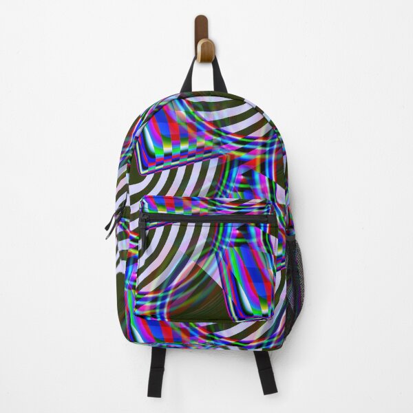 Item preview, Black and White Abstract Design Pattern With Rainbow designed and sold by Downbeat-Art.