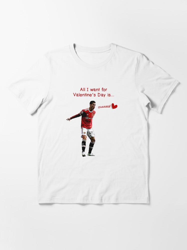 Man Utd and Ronaldo inspired Valentine's Day t-shirt design | Funny |  Football | Boyfriend | Husband