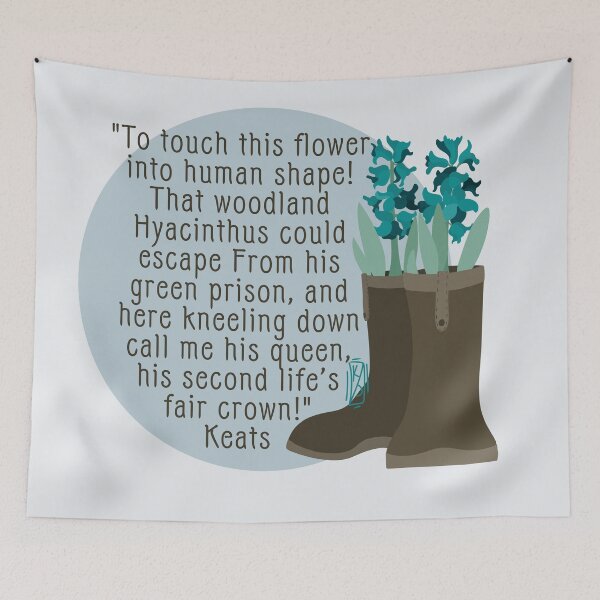 Item preview, John Keats The Woodland Hyacinth Could Escape  designed and sold by Krystal  Thomas.