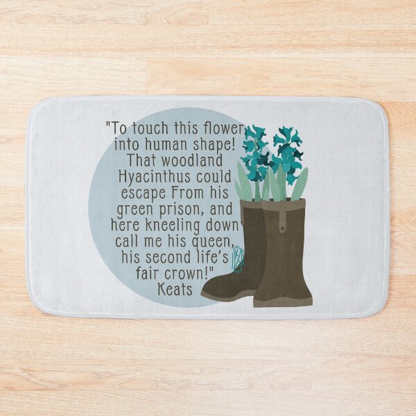 Item preview, John Keats The Woodland Hyacinth Could Escape  designed and sold by Krystal  Thomas.