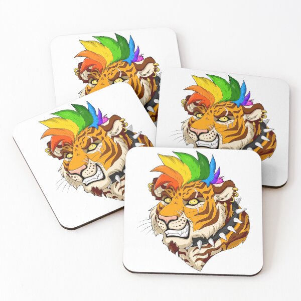 Item preview, Punk Tiger designed and sold by MangBloodrage.