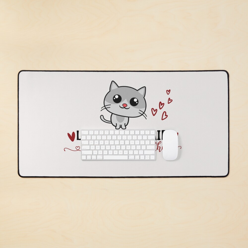 Item preview, Desk Mat designed and sold by ArtsyWhiskers.