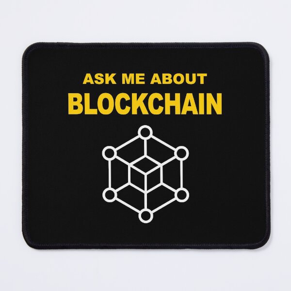 Item preview, Ask Me About Blockchain, Blockchain Developer, Cryptocurrency, Software Engineer, Computer Science, Fullstack Developer, Programming Humor, Dark designed and sold by Max-Wear.